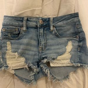 American eagle jean shorts